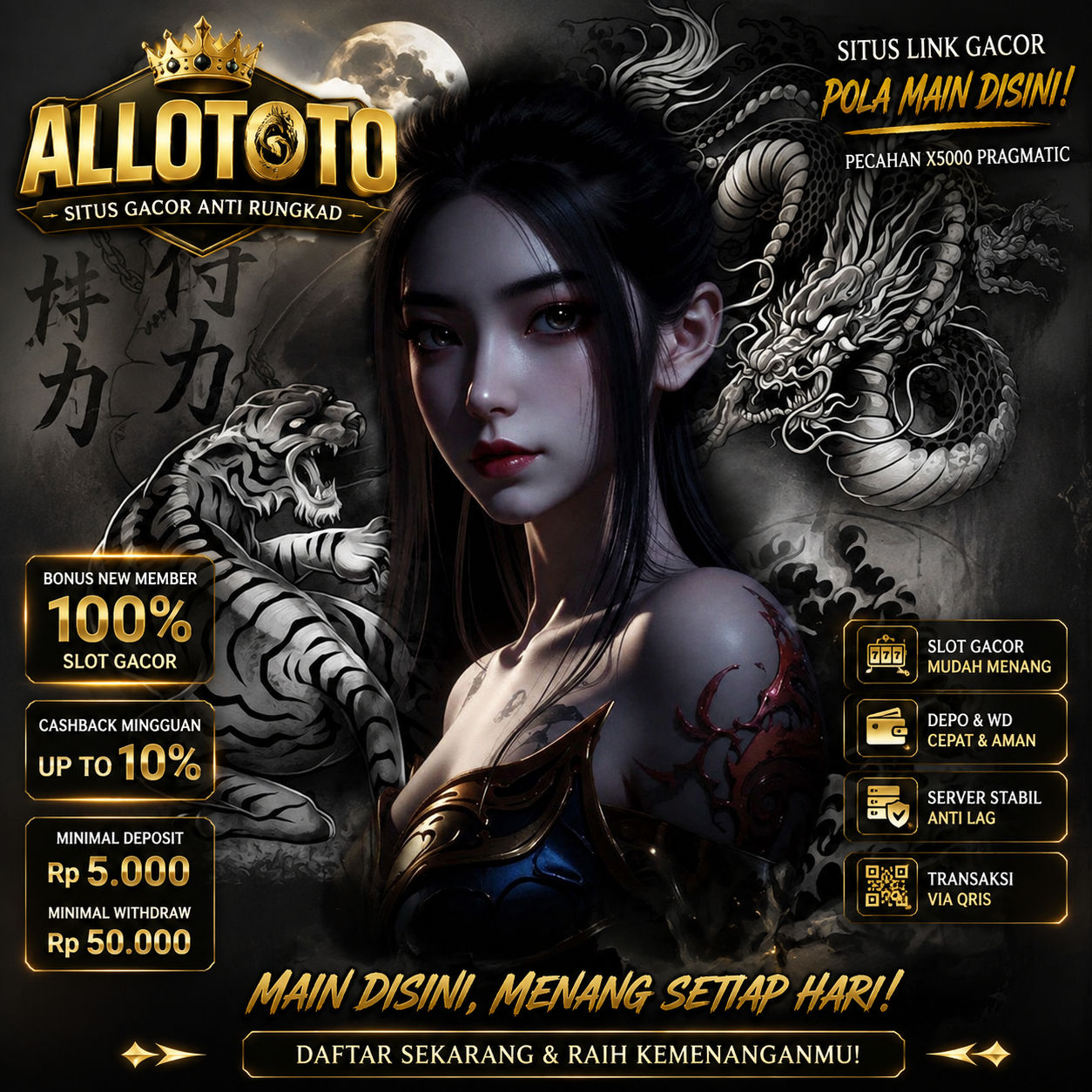 ALLOTOTO🦋Main Cantik Dengan Spin Lancar Anti Rungkad