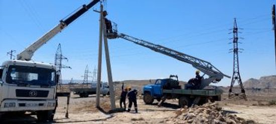Qeyri-yaşayış obyektinə elektrik təchizatı işləri şirkətimiz tərəfindən uğurla həyata keçirilir
