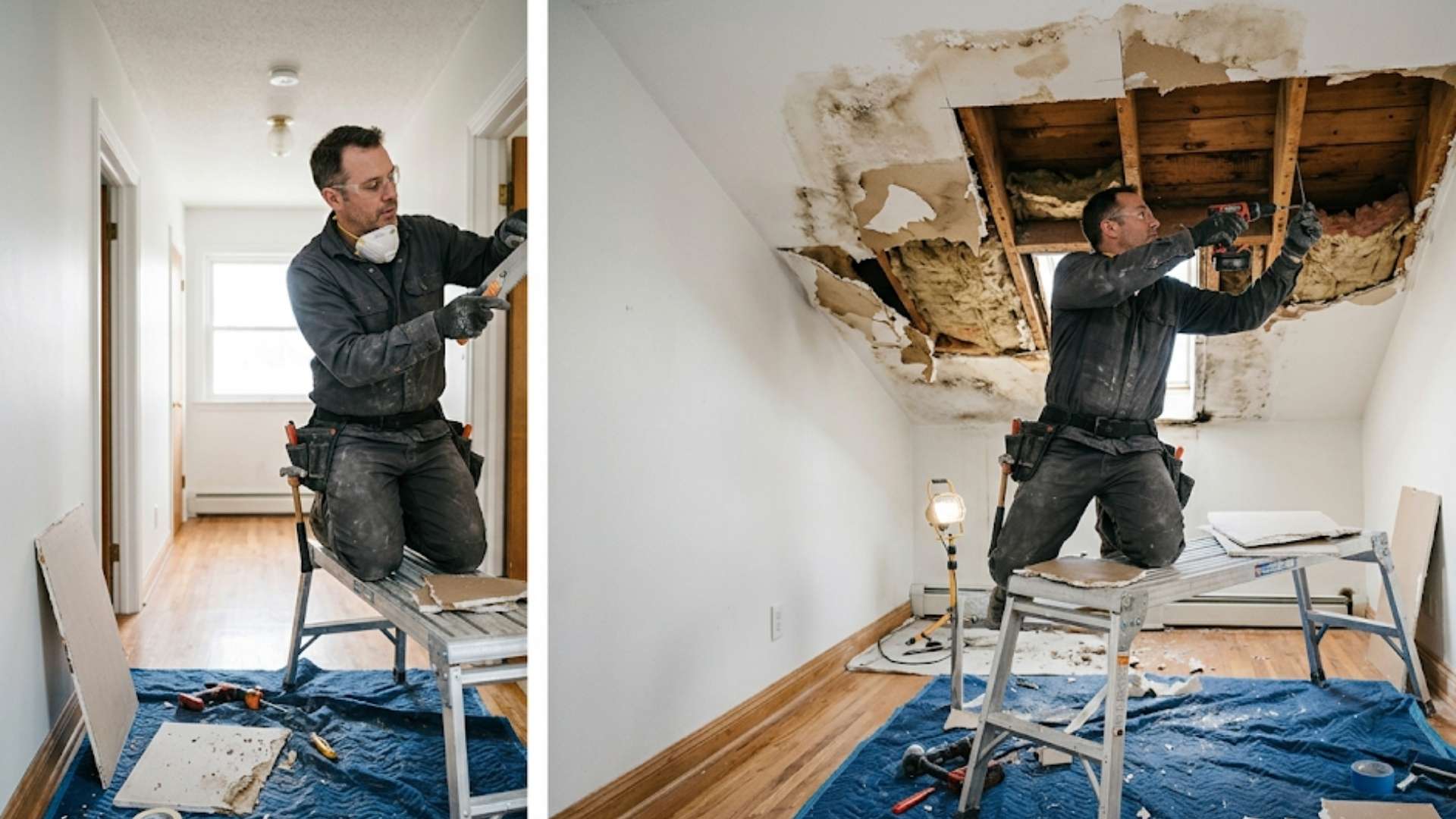 FAQS about Drywall Water Damage Repair Services in Ashburn, MO