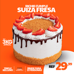 RICHIE SUIZA FRESA 3Kg