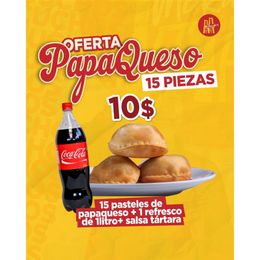PAPAQUESO 15 piezas