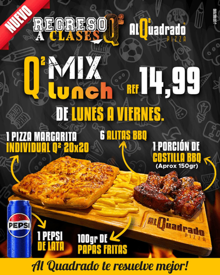 Q² Mix Lunch