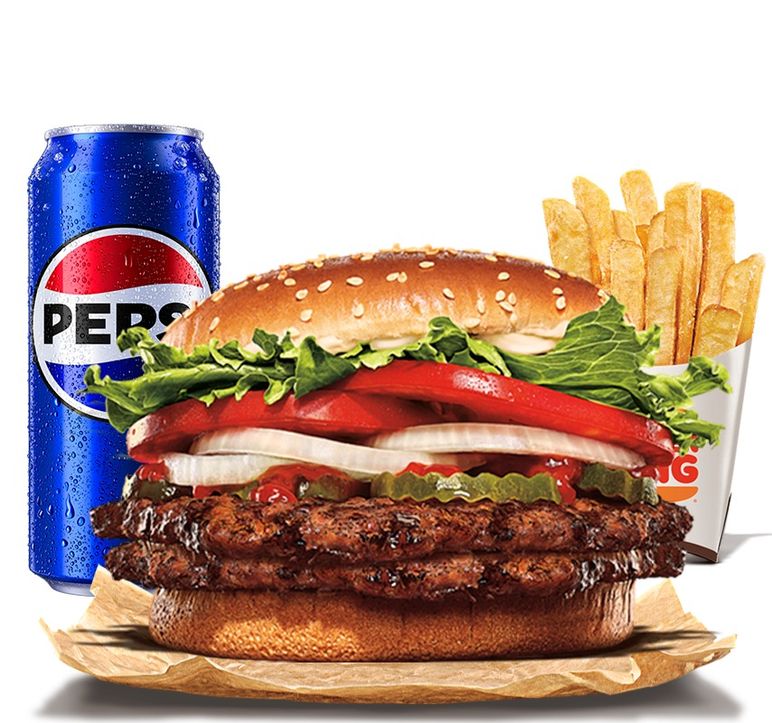 COMBO WHOPPER DOBLE