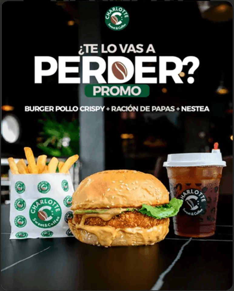 BURGER CRISPY CON NESTEA
