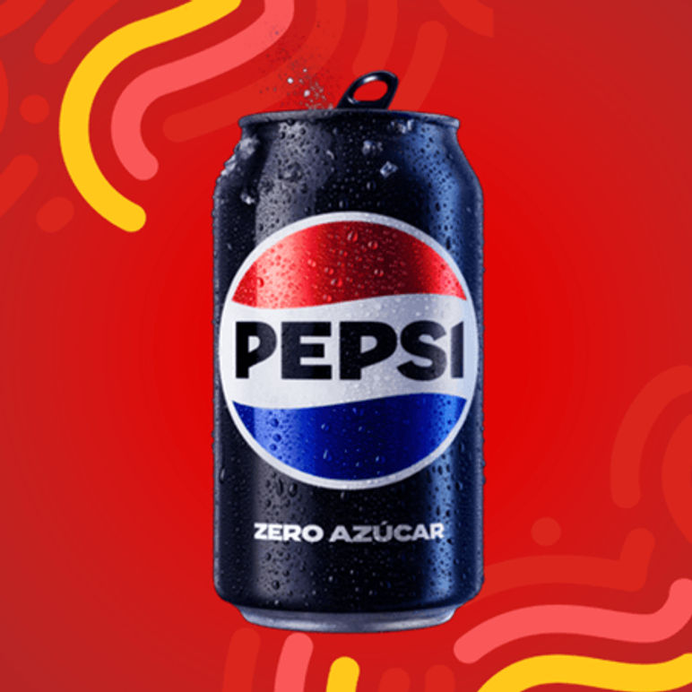 Pepsi zero de Lata 