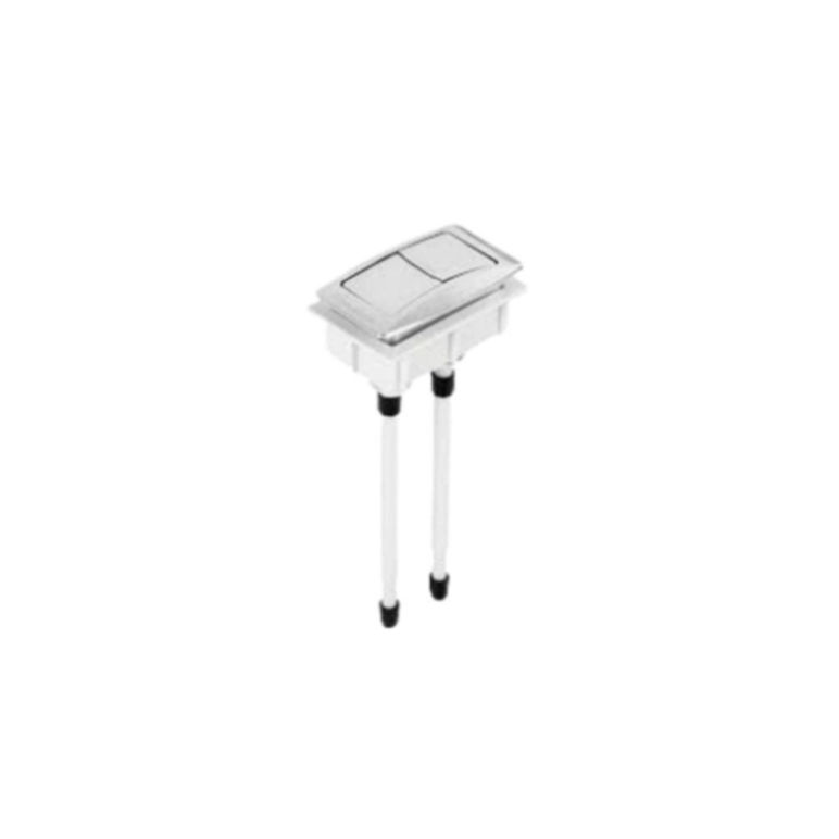 Boton Superior Rectangular Doble Descarga