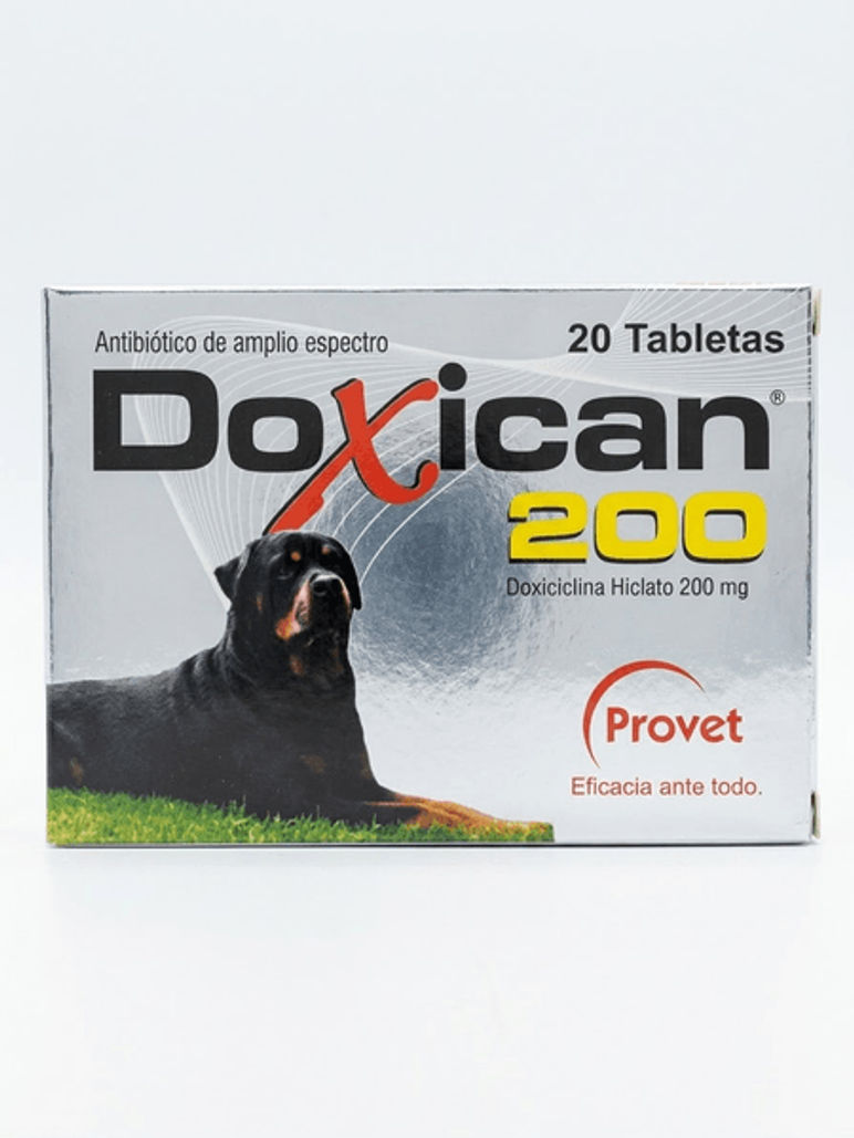 DOXICAN 200 MG DOXICICLINA 20 TABLETAS