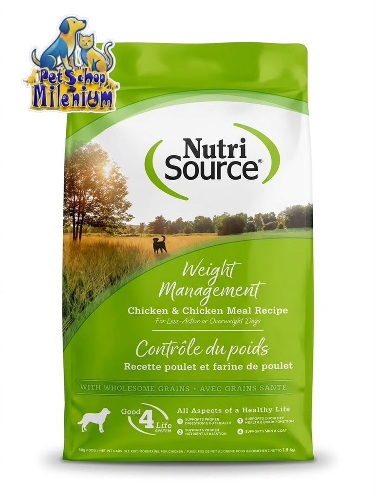 NutriSource Control de Peso Pollo 1.8 kG