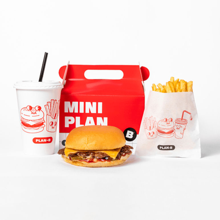 Mini Plan Burger