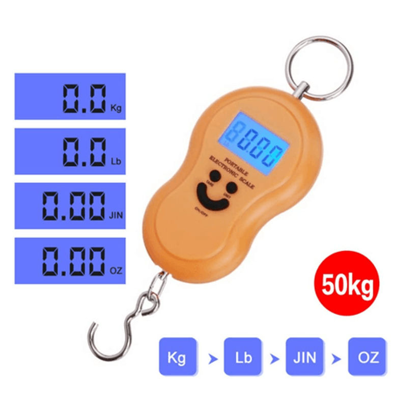 Balanza Digital Portátil (Pesa Maletas de viaje)