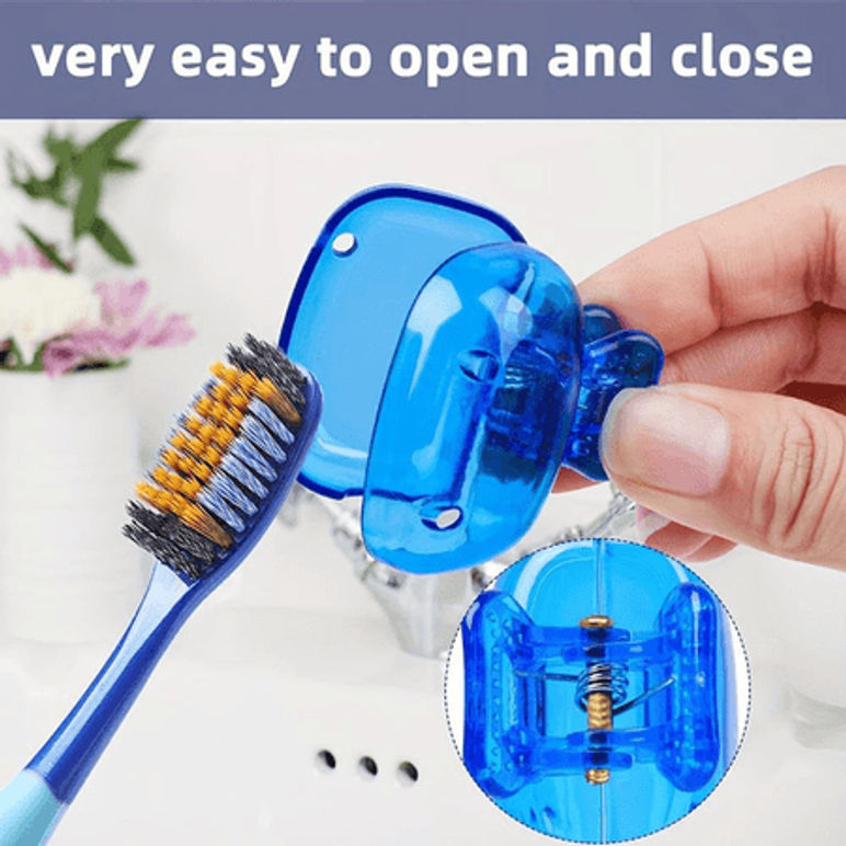 Clip Protector para Cepillo de Dientes
