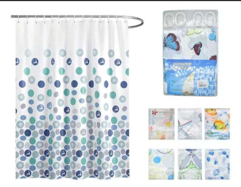 Cortina de Baño Impermeable