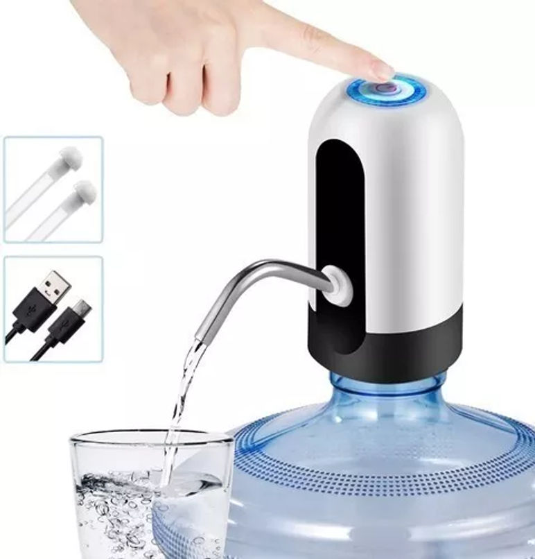 Dispensador Eléctrico de Agua  Recargable