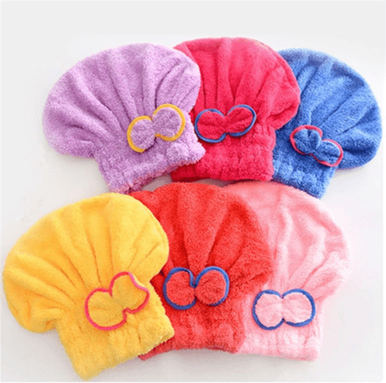 Gorro De Microfibra para Cabello (Tipo turbante)