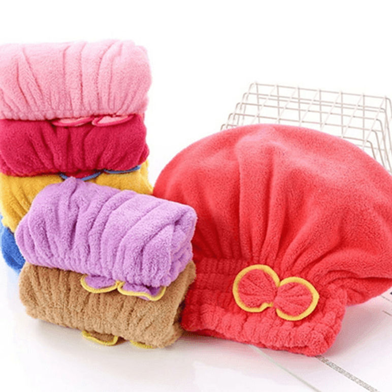 Gorro De Microfibra para Cabello (Tipo turbante)