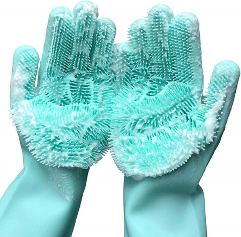 Guantes de silicon para Fregar