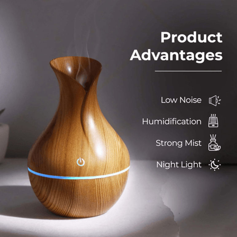 Humidificador en forma de Gota con Luces (200ml)