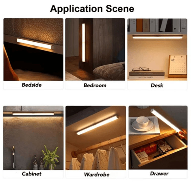 Lampara Led Con Sensor De Movimiento Recargable (20cm)
