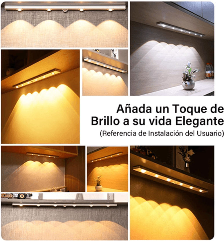 Lampara Led Con Sensor De Movimiento Recargable (60cm)