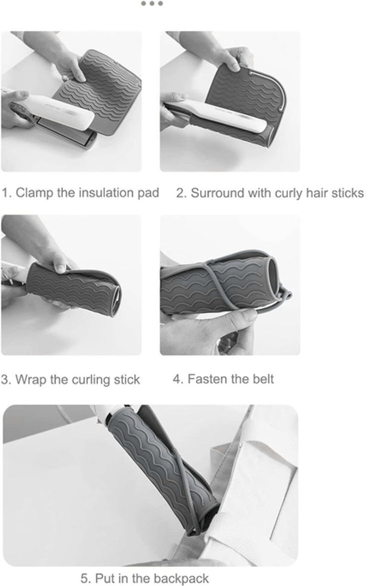 Mat De Silicone Para Plancha (resistente Al Calor)