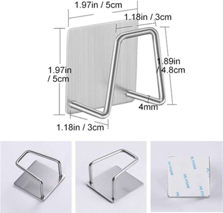 Soporte para esponjas de Acero Inoxidable