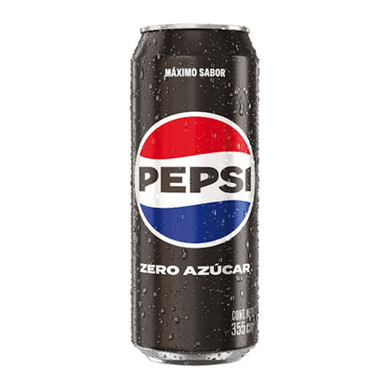 Refresco Pepsi zero de lata 