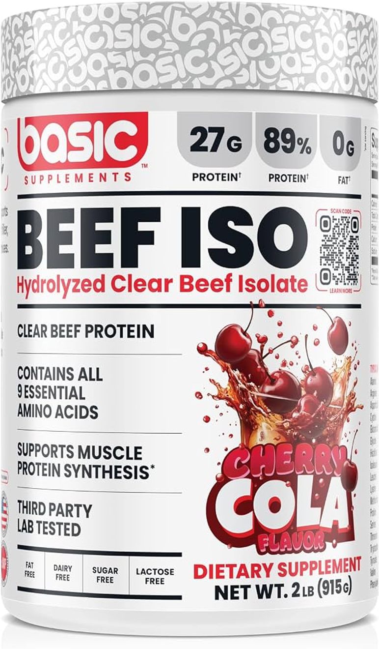 BEEF ISO (2 Lbs/ 30 Srv) (Sabor a Cherry Cola)