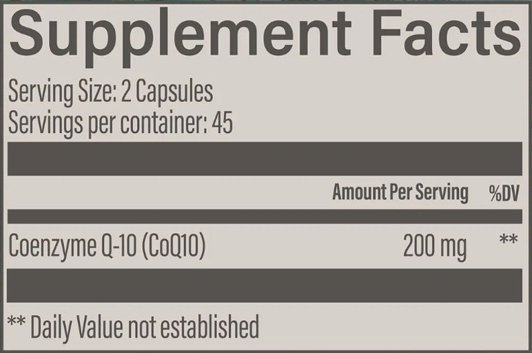 CoQ10 (90 Cap)