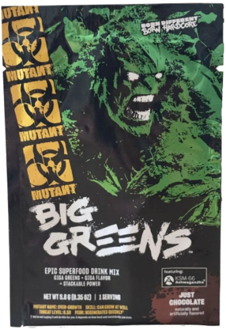 MUTANT BIG GREENS CHOCOLATE (1 Srv)