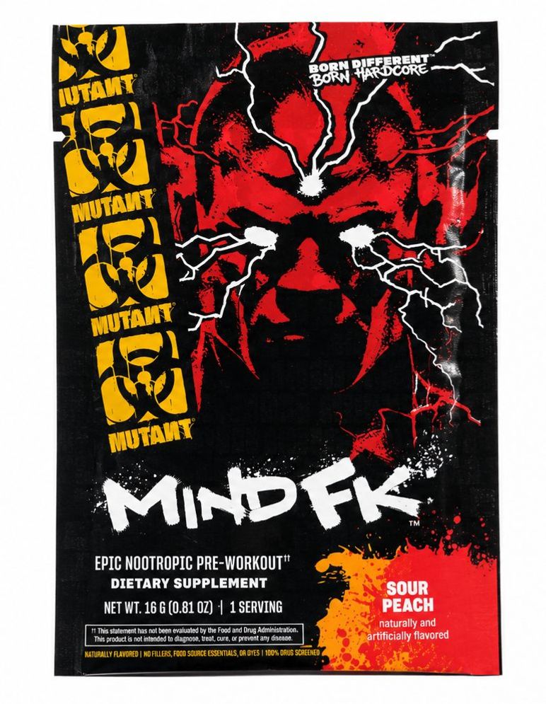 MUTANT MIND FK SOUR PEACH (1 Srv)