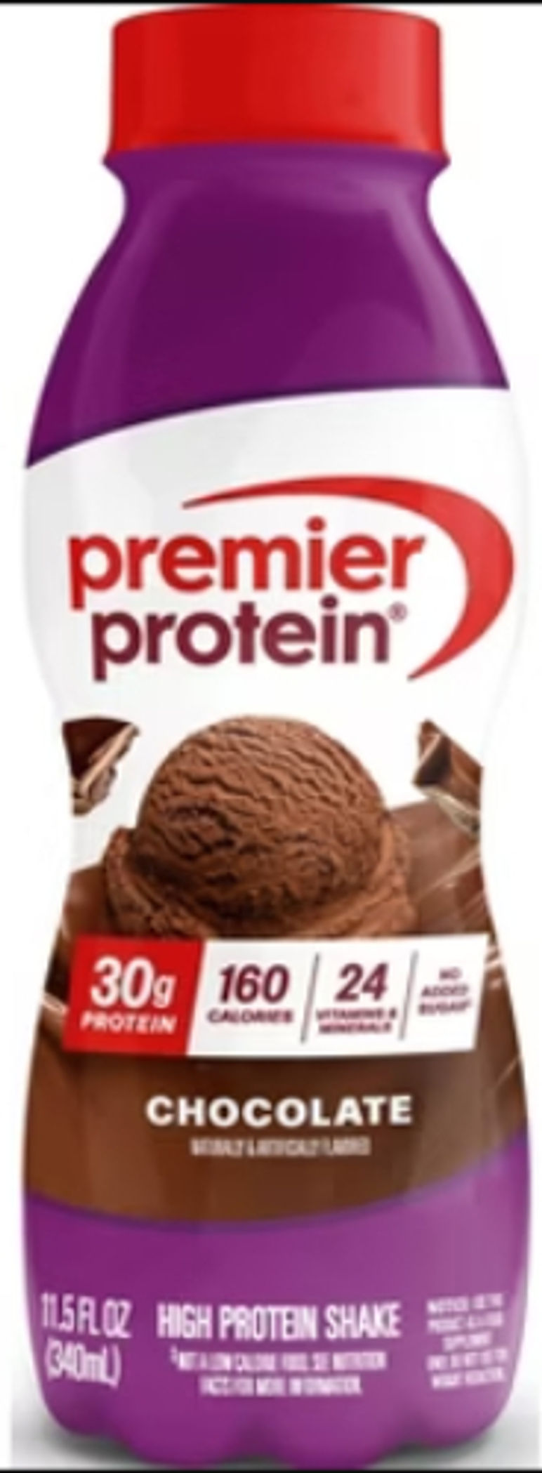 PREMIER PROTEIN HIGH PROTEIN SHAKE CHOCOLATE 340ML