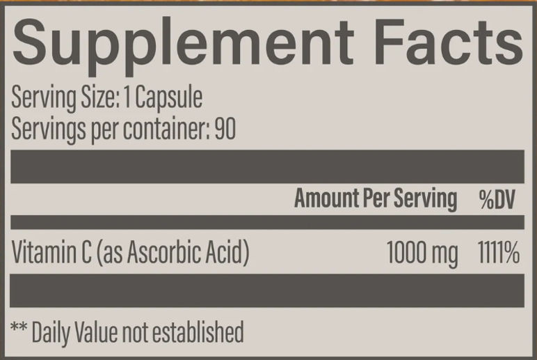 VITAMINA C (90 Tab)