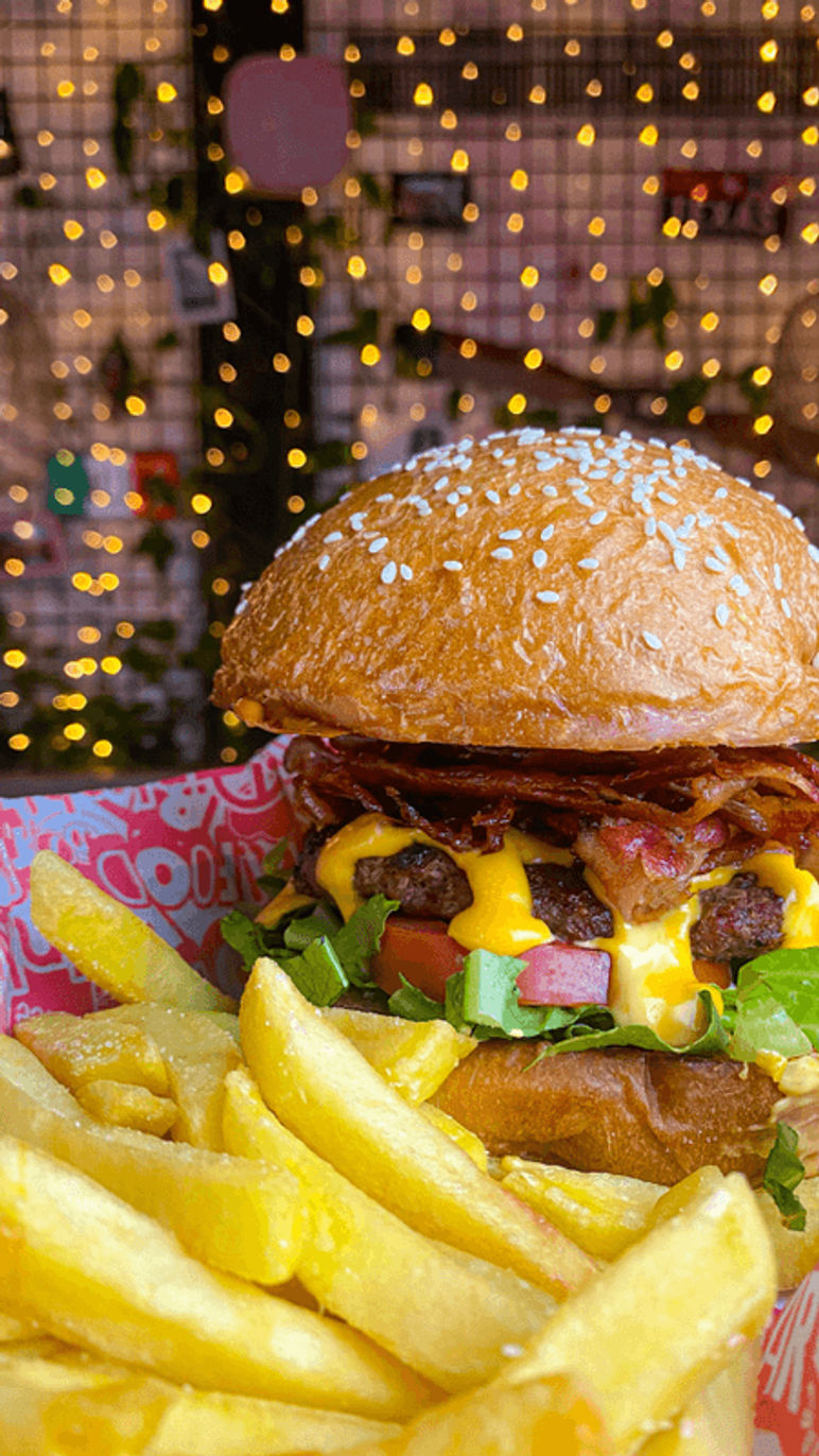 American Cheese Bacon