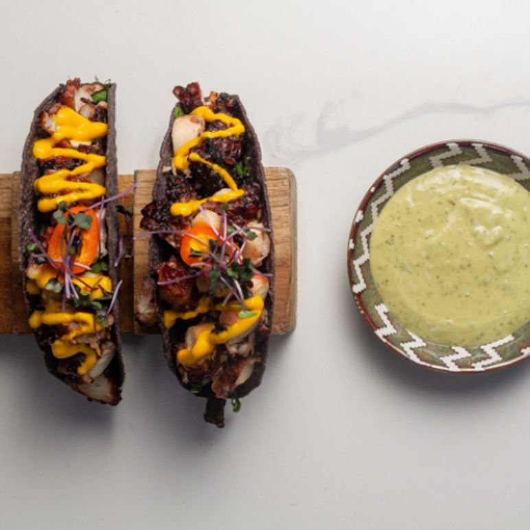 Taco Pulpo Roka