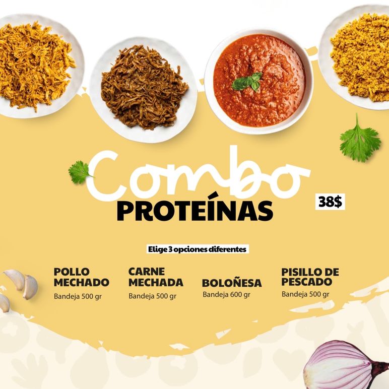 Combo Proteínas
