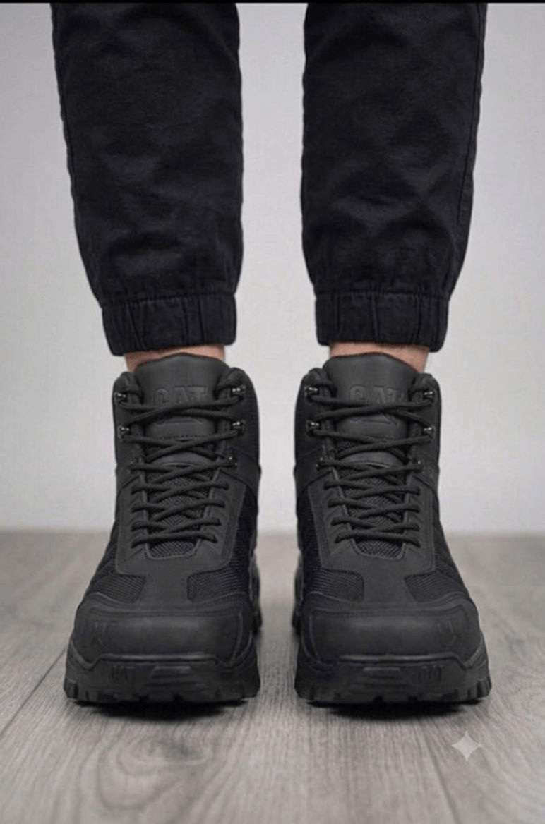 BOTA CASUAL TODA NEGRA
