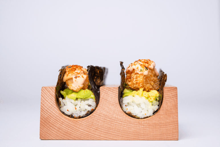 Hand Rolls Camarón Crunch