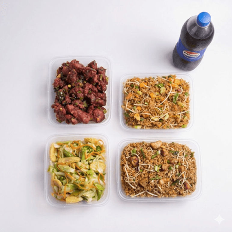 Chino Pork + Pepsi 1L (Para 3 Personas) 