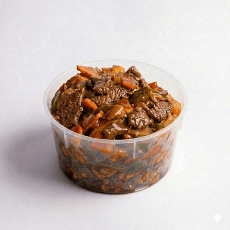 Cotidiano Lomo de Res Vegetales Ostras