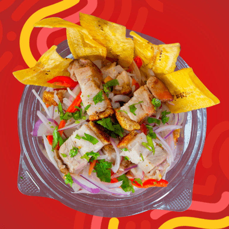 CEVICHE DE CHICHARRÓN