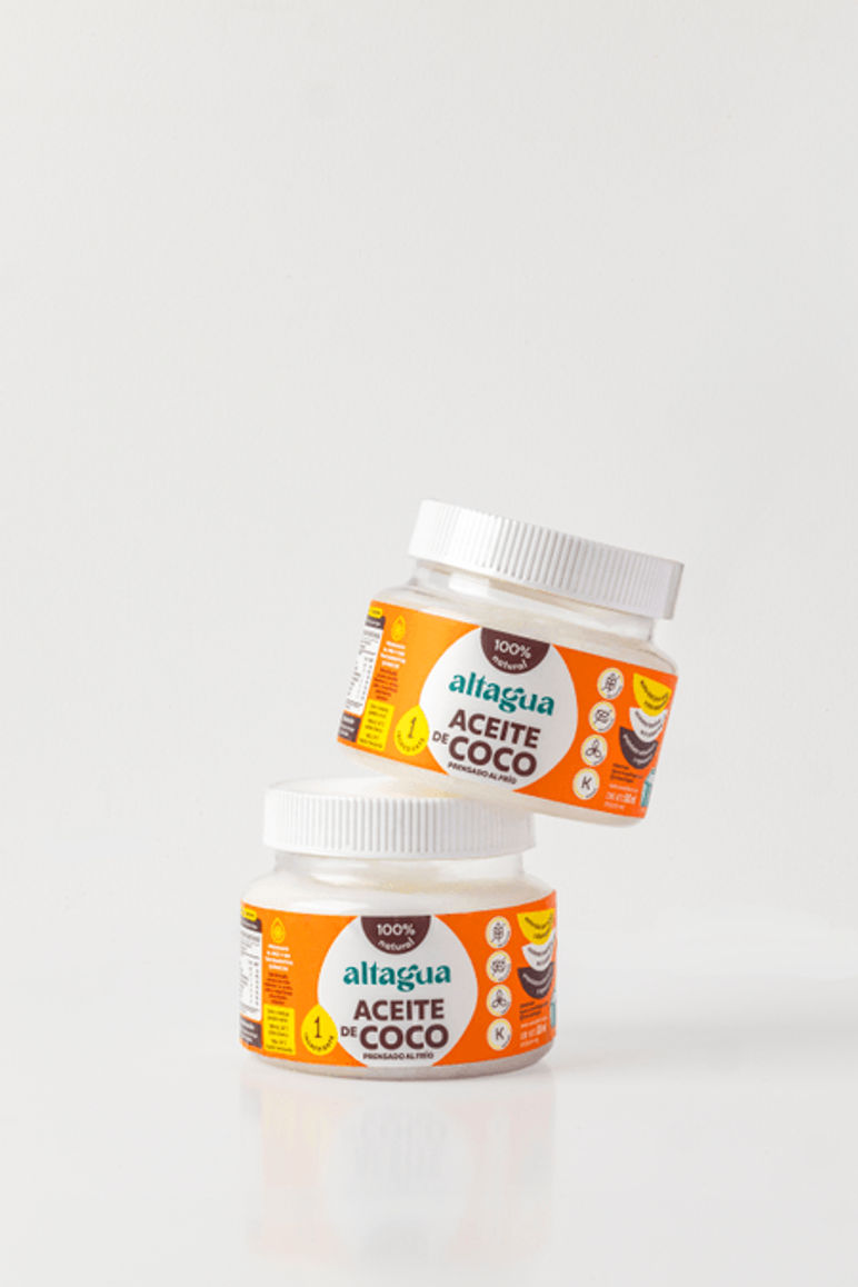 2 PACK ACEITE DE COCO 500ML