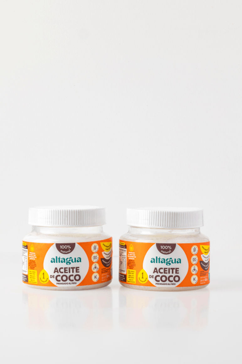 2 PACK ACEITE DE COCO 500ML