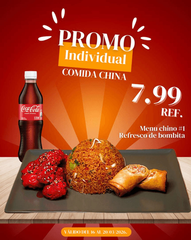 Promo Chino Individual