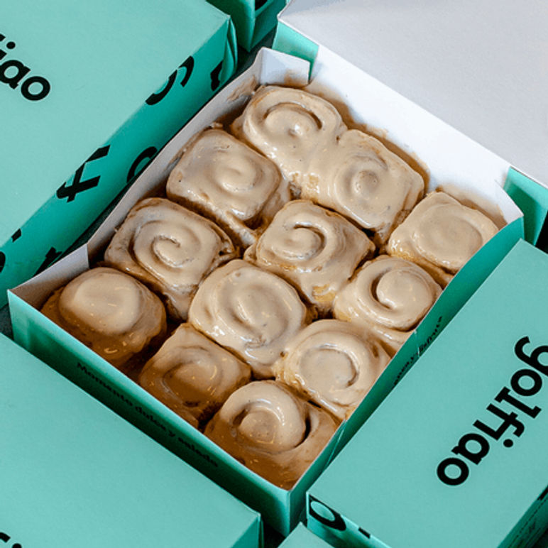 Caja de 12 Mini Rollos de Canela