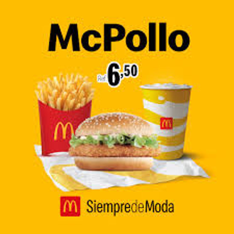 Hamburguesa mcdonals