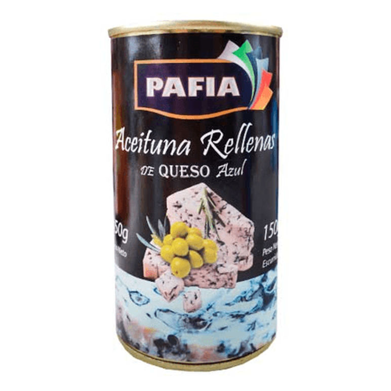 Aceitunas Rellenas Queso Azul 350 g – Pafia