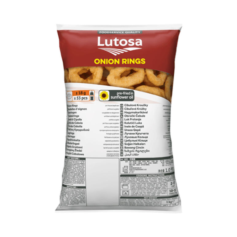 Aros de Cebolla Lutosa 1 kg Foodservice