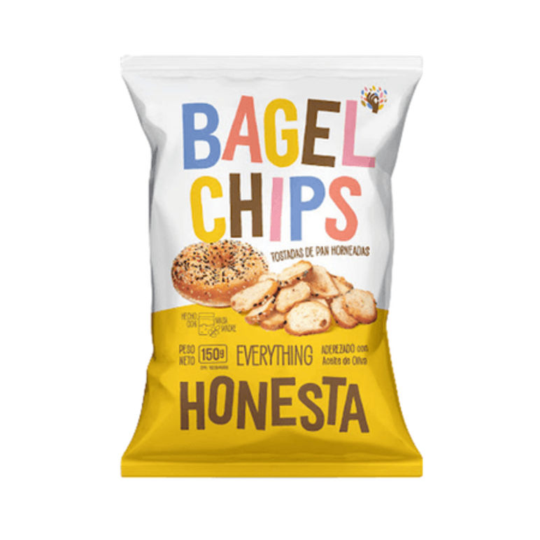 Bagel Chips Everything 150gr - Honesta