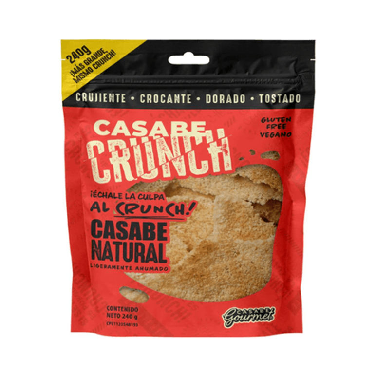 Casabe Crunch Natural 240 g – Casabe Gourmet