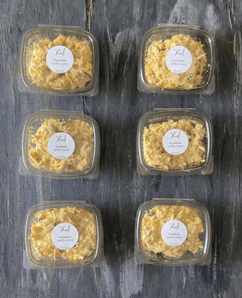 Ensalada de Pollo al Curry - Lo de Paúl